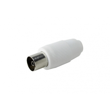 10.534/BL CONECTOR RECTO TV HEMBRA 9,5mm DH