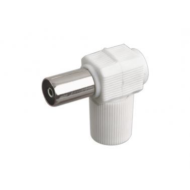 10.533 CONECTOR ACODADO TV HEMBRA 9,5mm DH