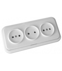 20-223-05-2  BASE SUPERFICIE S/TTL TRIPLE BLANCA K