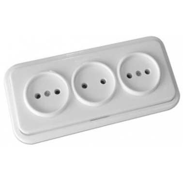 20-223-05-2  BASE SUPERFICIE S/TTL TRIPLE BLANCA K