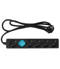 0000030 BASE NEGRA 6T ECON C/CABLE S/INTER GSC