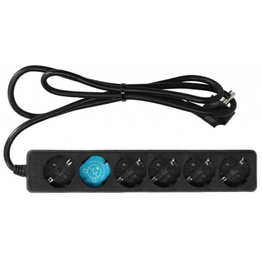 0000030 BASE NEGRA 6T ECON C/CABLE S/INTER GSC