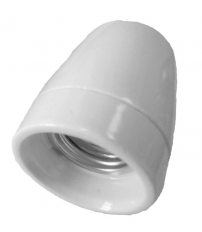 1200545 PORTALAMPARAS CERAMICO VINTAGE BLANCO E27