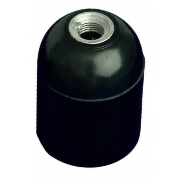 2201262 PORTALAMPARAS BAQUELITA E27 NEGRO GSC