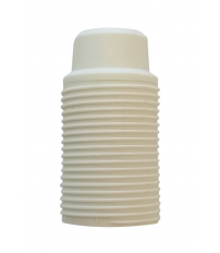 6584CRB PORTALAMPARAS ROSCADO E14 BLANCO M10-100