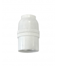 1200245 PORTALAMPARAS BAQUELITA MIGNON E14 BLANCO