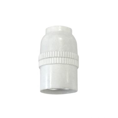 1200245 PORTALAMPARAS BAQUELITA MIGNON E14 BLANCO