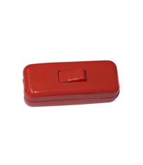INTERRUPTOR DE PASO CORDÓN D'OR COLOR ROJO (62)