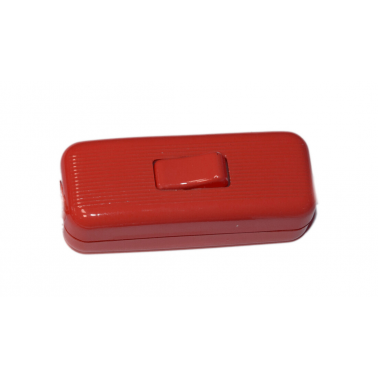 INTERRUPTOR DE PASO CORDÓN D'OR COLOR ROJO (62)