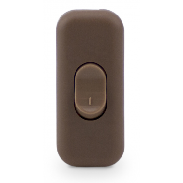 1101818 INTERRUPTOR DE PASO MARRON 2A GSC