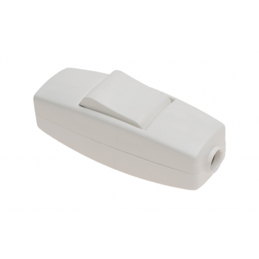 6541C CONMUTADOR DE PASO BASCULANTE BLANCO 6A 250V SOLERA