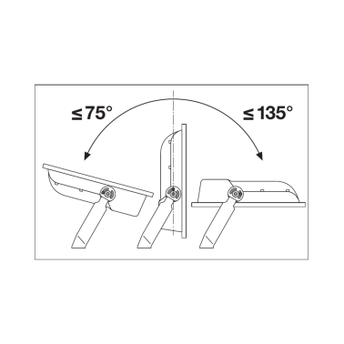 423732 PROYECTOR LED NEGRO 165W 4000K 20000Lm LEDVANCE