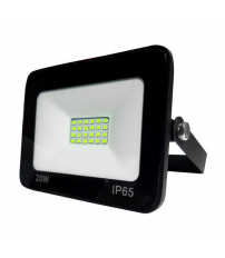 2002925 PROYECTOR LED NEGRO ECO 20W 6500K IP65