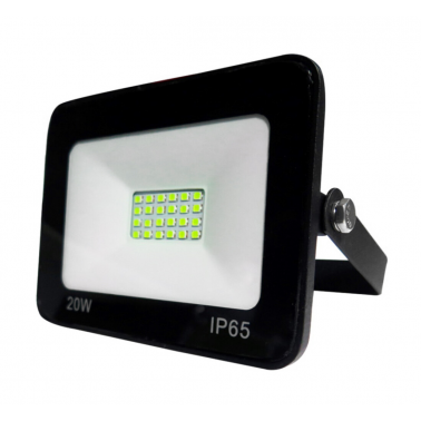 2002925 PROYECTOR LED NEGRO ECO 20W 6500K IP65