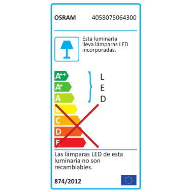 237940 PROYECTOR LED EXTERIOR 20W 3000K IP65 OSRAM