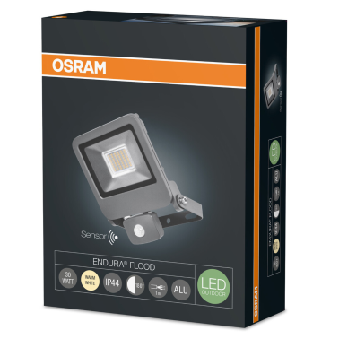064348 PROYECTOR LED SENSOR 30W 3000K IP44 OSRAM