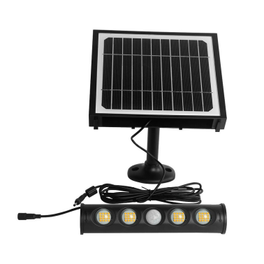 200210014 PROYECTOR LED SOLAR PORTATIL C/SENSOR 8W 4000K IP65 GSC