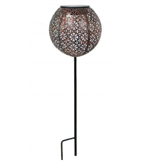 G2001 BALIZA SOLAR RETRO METALICA 45cm GALIX
