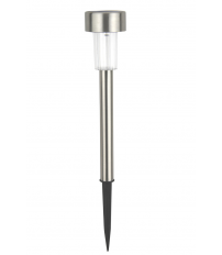 1017-B ESTACA SOLAR FRIA ACERO INOX + DIFUSOR PVC 33,5cm GALIX