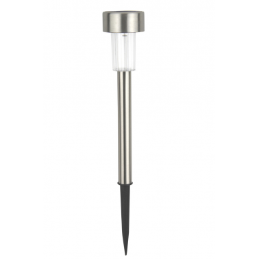 1017-B ESTACA SOLAR FRIA ACERO INOX + DIFUSOR PVC 33,5cm GALIX