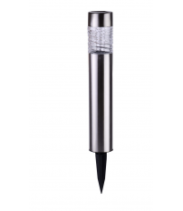 G2020 BALIZA SOLAR FRIA INOX + DIFUSOR VIDRIO 57cm GALIX