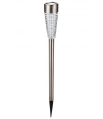 G2231 BALIZA SOLAR FRIA INOX + DIFUSOR VIDRIO 79cm GALIX