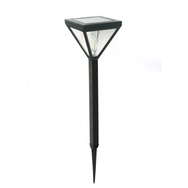 G2233 ESTACA SOLAR CALIDA INOX + DIFUSOR VIDRIO 56cm GALIX