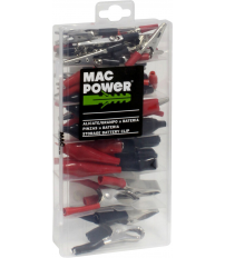 66675 CAJA 28 PINZAS PARA BATERIA SURTIDAS MAC POWER
