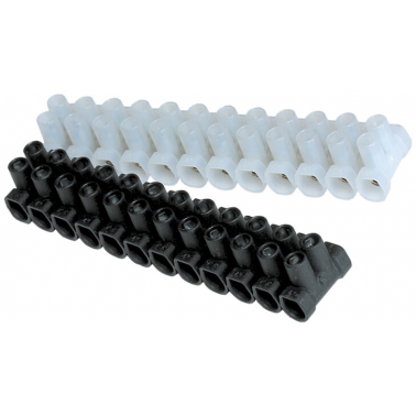 REGLETA DE CONEXIÓN NEGRA HOMOLOGADA 4 mm