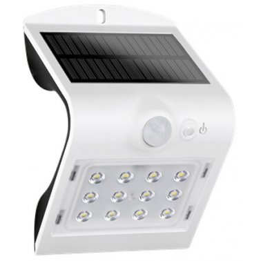 2075000 BL APLIQUE SOLAR LED BLANCO SENSOR 1,5W