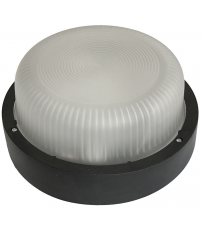 7210NLED APLIQUE LED REDONDO NEGRO 6W 4000K IP44