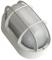 7440GLED APLIQUE LED OVAL GRIS REJ 6W 4000K IP44