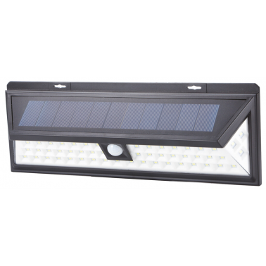 81.775/2 APLIQUE SOLAR LED RECARGABLE CON SENSOR 1,5W 400lm