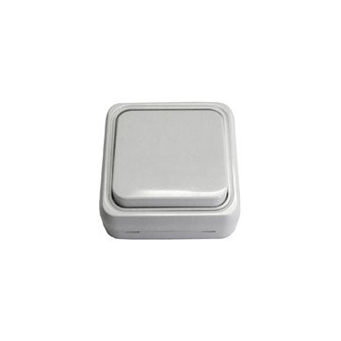 040350 INTERRRUPTOR DE SUPERFICIE BLANCO B&B