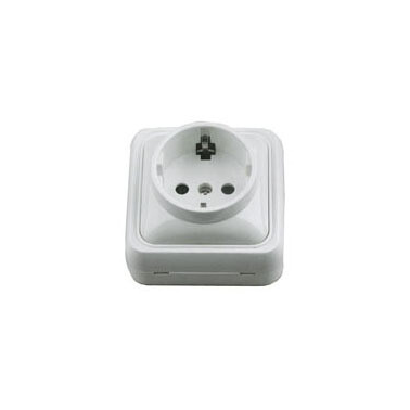 040355 BASE SCHUKO DE SUPERFICIE BLANCA B&B