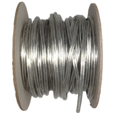 0901230-T 25m CABLE DECORATIVO TRANSPARENTE 2x0,75mm CORDON