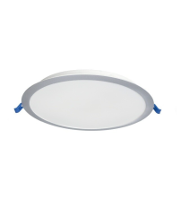 201000102 DOWNLIGHT EMPOTRABLE LED REDONDO BELUR 18W 4000K GRIS GSC