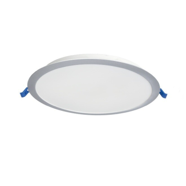 201000103 DOWNLIGHT EMPOTRABLE LED REDONDO BELUR 18W 6500K GRIS GSC