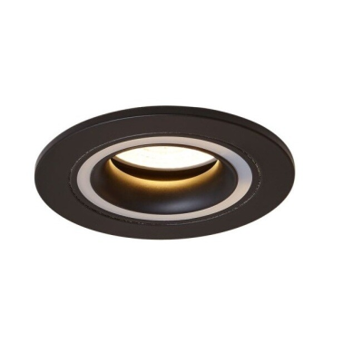 10688 ARO REDONDO NEGRO RETROILUMINADO GU10 SKIP MOON JUERIC