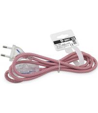 1102965 1,5m CONEXION CON INTERRUPTOR BLANCA/ROJA