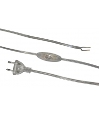 H038055 1,5m CONEXION CON INTERRUPTOR TRANSPAREN