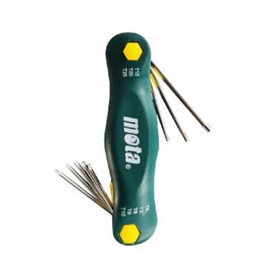 LR81 JUEGO LLAVES TORX TIPO NAVAJA MOTA