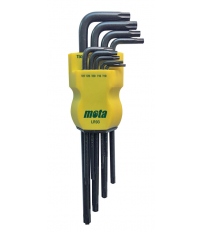 LR93 JUEGO LLAVES TORX LARGAS 9 PIEZAS MOTA