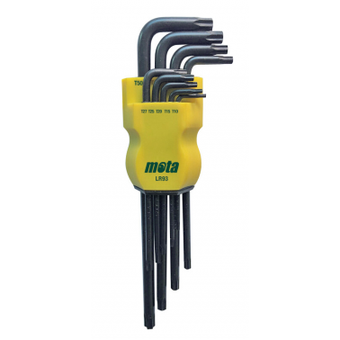 LR93 JUEGO LLAVES TORX LARGAS 9 PIEZAS MOTA