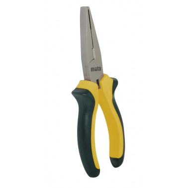 Q406 ALICATE PUNTA CHATA CON CORTE 160mm MOTA