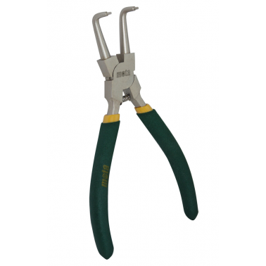 Q837 ALICATE PARA ARANDELAS SEGURIDAD CERRAR CURVO 90º 170mm MOTA