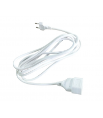 100500002 5m PROLONGACION ECONOMICA BLANCA 2x0,75mm GSC