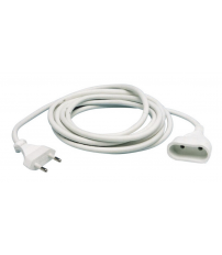 0902042-E 2m PROLONGACION MANGUERA BLANCA 2x1mm F-BRIGHT