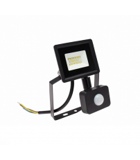 SLI029048CW PROYECTOR LED C/SENSOR NEGRO 10W 6000K