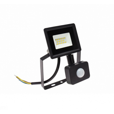SLI029048CW PROYECTOR LED C/SENSOR NEGRO 10W 6000K